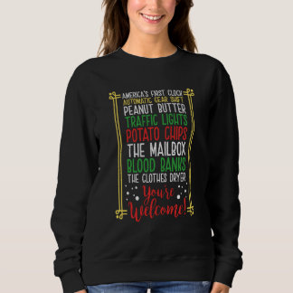 You're Welcome Black History Month Pride African I Sweatshirt