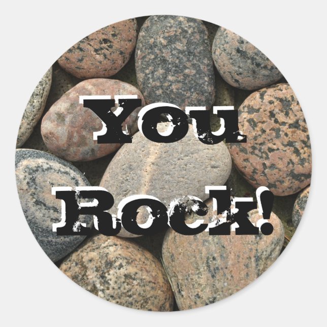 YouRock! Classic Round Sticker (Front)