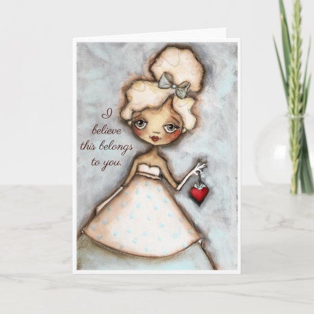 Yours - Customizable Love Card (Front)