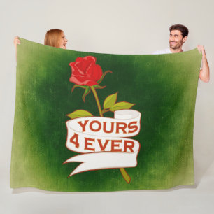 YOURS FOREVER FLEECE BLANKET