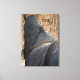 Yours Only - Wrapped Canvas