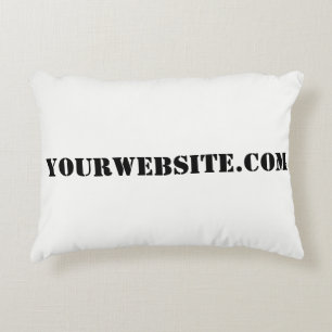 YourWebSite.com Accent Pillow