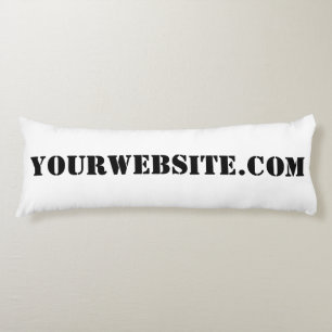 YourWebSite.com Body Pillow