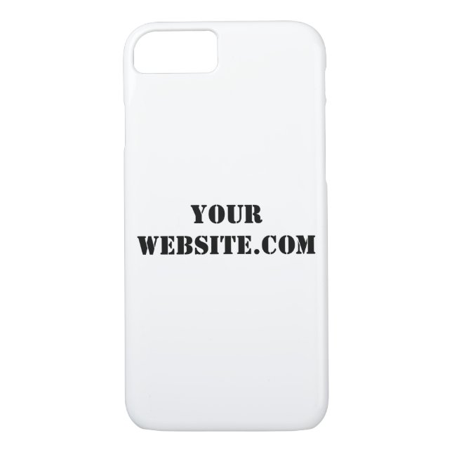 YourWebSite.com Case-Mate iPhone Case (Back)