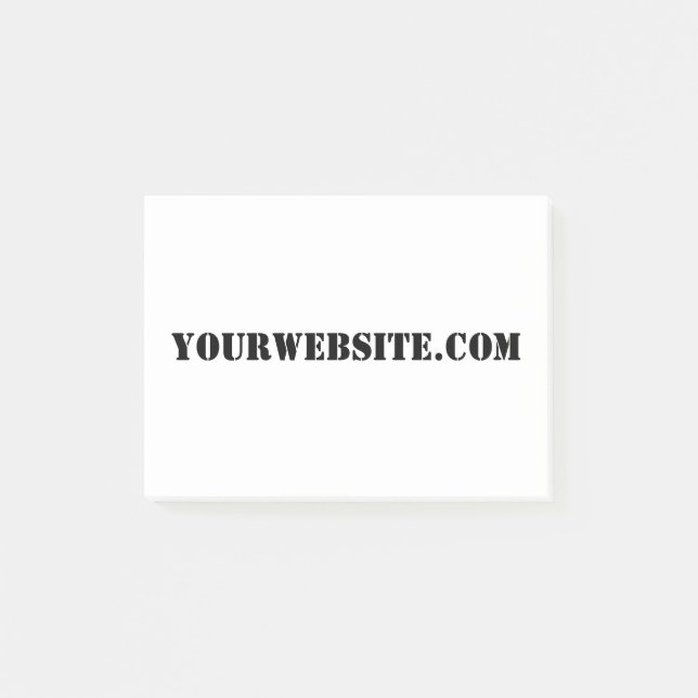 YourWebSite.com Post-it Notes (Front)