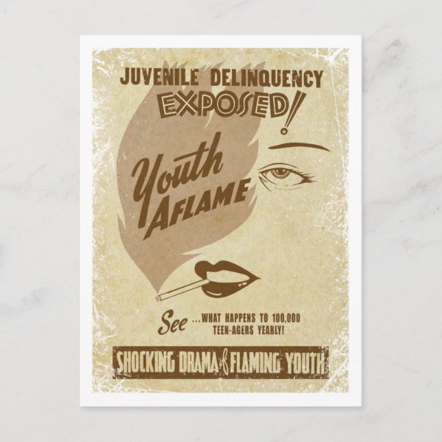 Youth Aflame Postcard (Front)