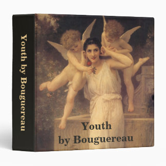 Youth by Bouguereau, Victorian Angels Portrait Binder