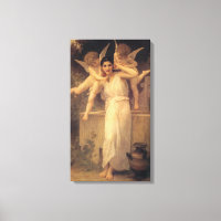Youth by Bouguereau, Victorian Angels Portrait