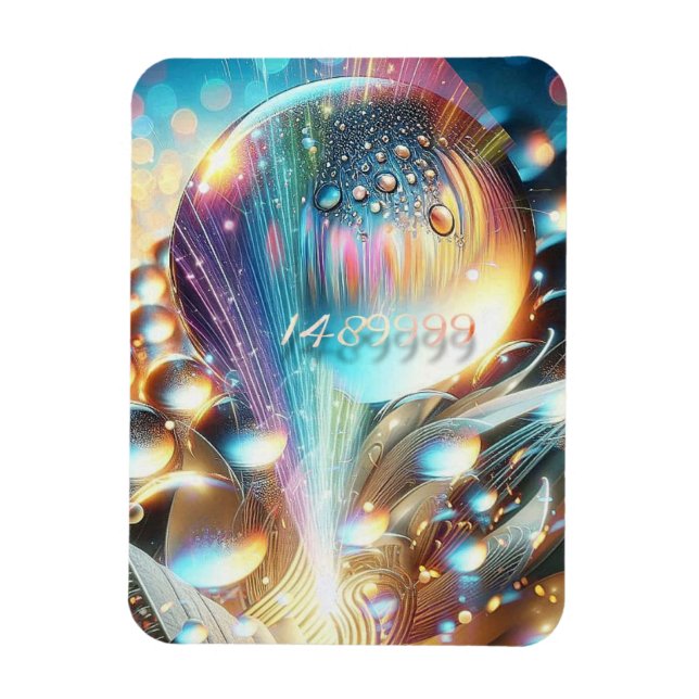 YOUTH CELLS - Fridge Magnet by Melissa Tessaro (Vertical)