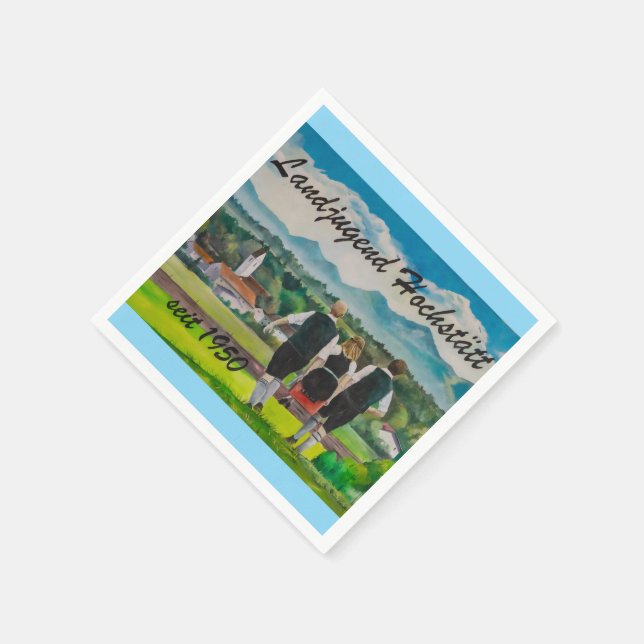 youth festival napkin (Corner)