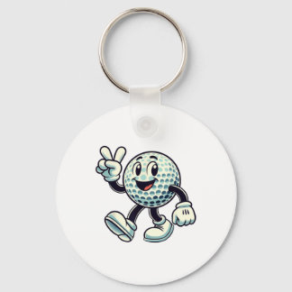 Youth Golf Player Boys Golf Funny  Keychain