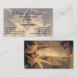 Youth (Jeunesse) by William Adolphe Bouguereau Business Card