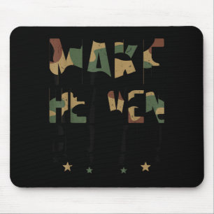 Youth Make Heaven Crowded Camouflage Jesus Camo Ch Mouse Pad
