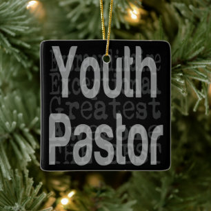 Youth Pastor Extraordinaire Ceramic Ornament