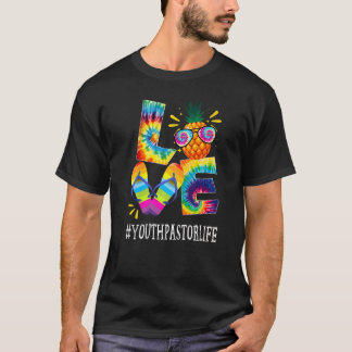 Youth Pastor Love Pineapple Summer Off Duty Tie D T-Shirt