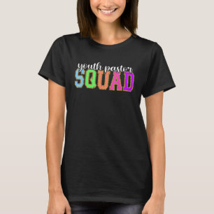 Youth Pastor Squad  Back to School Worker Apprecia T-Shirt
