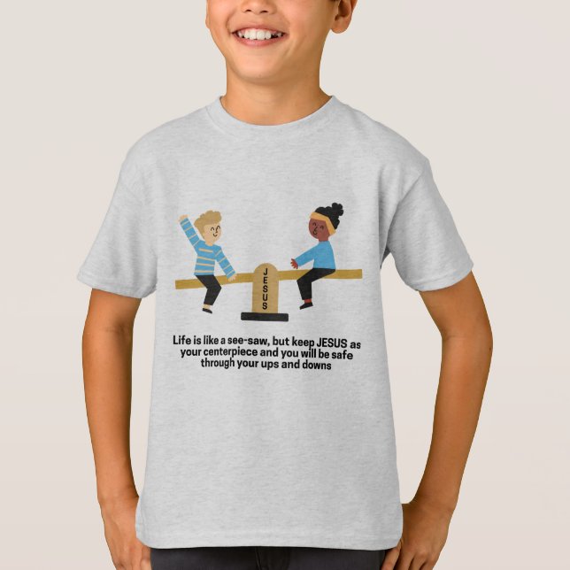 Youth see-saw T-shirts  (Front)