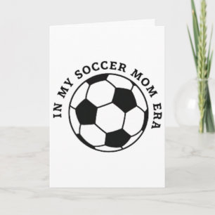 Youth Soccer Mom, Team Mom Soccer Game Days Mom Si Card