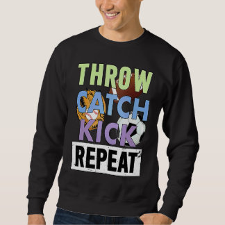 Youth Sports Kids Baseball Football Soccer Sweatshirt