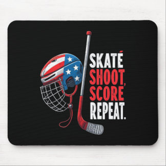Youth Usa Ice Hockey Jersey Ice Boys Hockey Birthd Mouse Pad