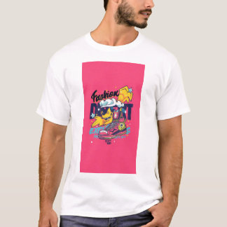 youthful, modern, and vibrant t-shirt design