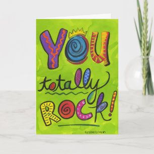 YouTotally Rock Card