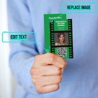 YouTube Channel Promotion - Green Film Motif
