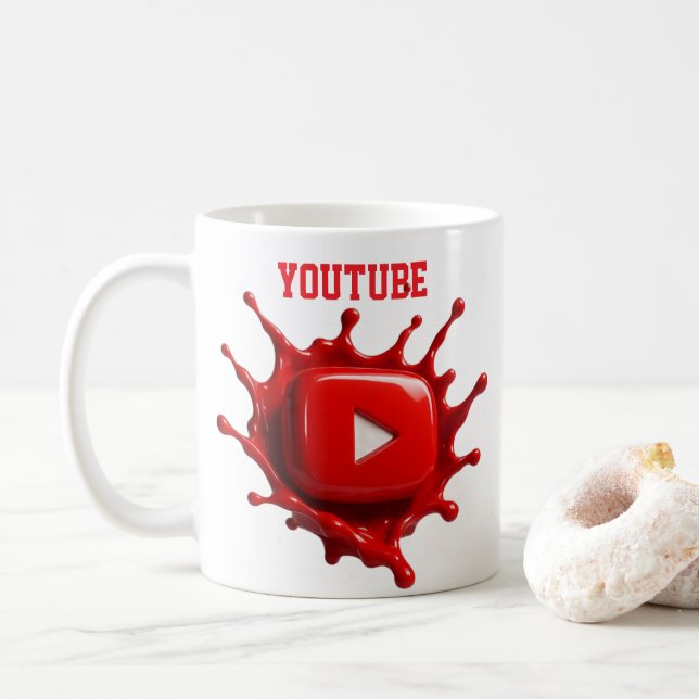 youtube image Style Mug (With Donut)