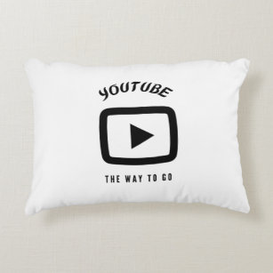 Youtube the way to go accent pillow
