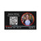 Youtube Vlogger Channel With QR Code Black