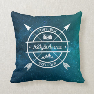 YouTuber/Explorer Pillow