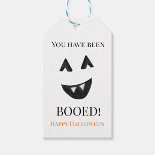 You've Been Booed Halloween Gift Tag