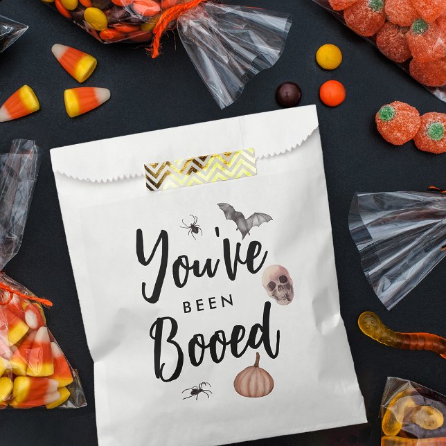 You've Been Booed Neighbourhood Halloween Game Favour Bag (Creator Uploaded)
