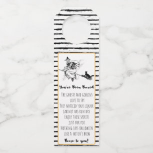 You've Been Boozed Bottle Tags