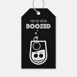 You've Been BOOZED! Gift Tags