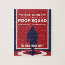 You've Been Drafted Into Poop Squad - Baby Reveal 