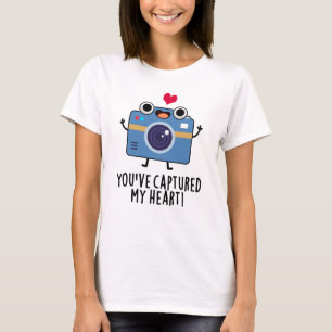 You've Captured My Heart Funny Camera Pun T-Shirt