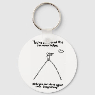 You've Conquered This Mountain Before Keychain