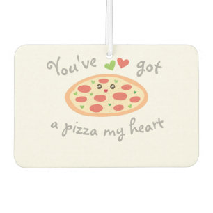 You've Got a Pizza My Heart Cute Funny Love Pun Air Freshener