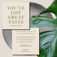You've got great taste thank you