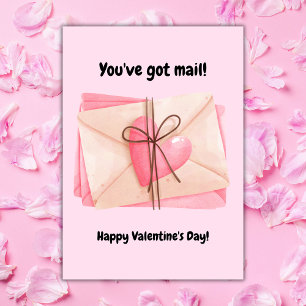 You've Got Mail Classroom Valentine's Day Photo Holiday Card