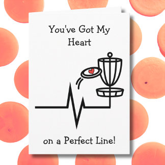 You've Got My Heart Valentine | Disc Golf Card