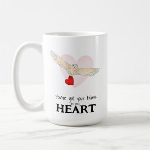 You've Got Your Talons in My Heart Owl Mug