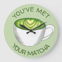 You've Met Your Match Matcha Green Tea Latte Love