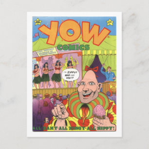 Yow Comics #1, 1978 Postcard