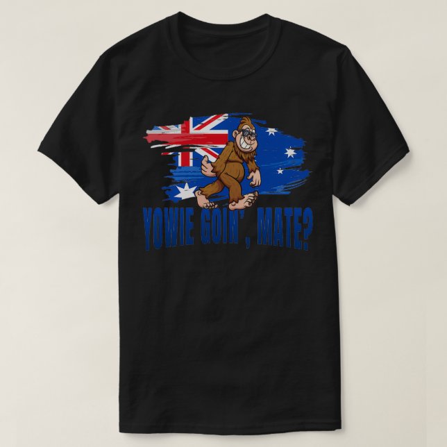 Yowie Doin Mate T-Shirt (Design Front)