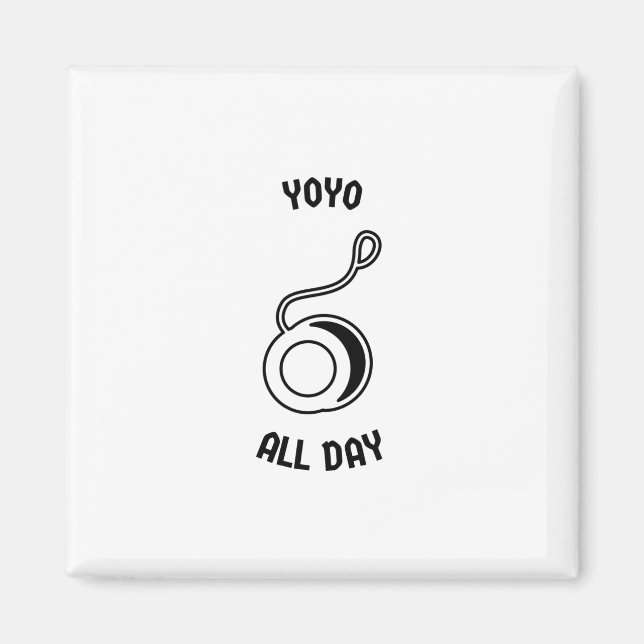 Yoyo all day magnet (Front)