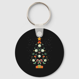 Yoyo Christmas Tree Xmas  Keychain