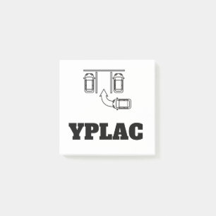 YPLAC Post It Notes - Great For Car Windows