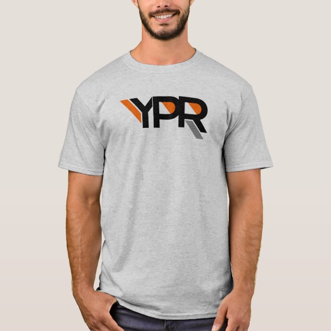 YPR lifestyle Grey T-Shirt (Front)